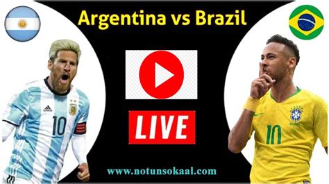 football match between brazil and argentina